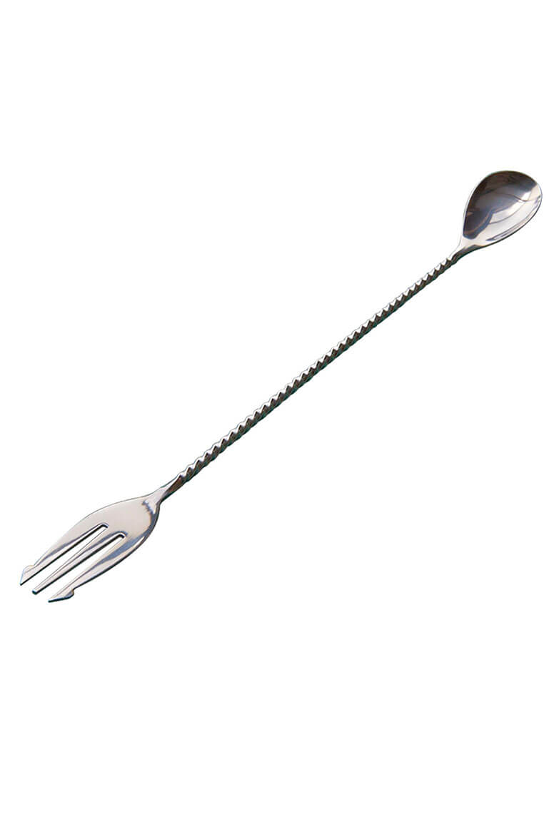 Cocktail Spoon with Fork 300mm (3665)